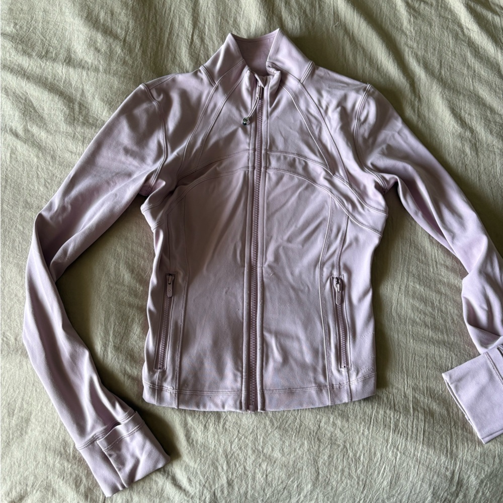 Lululemon Define Jacket Cropped Rose Blush Size 4
